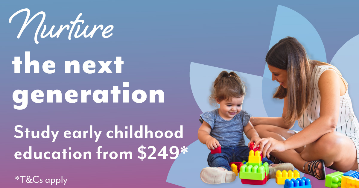 Online child care courses from $349* | Selmar Institute of Education